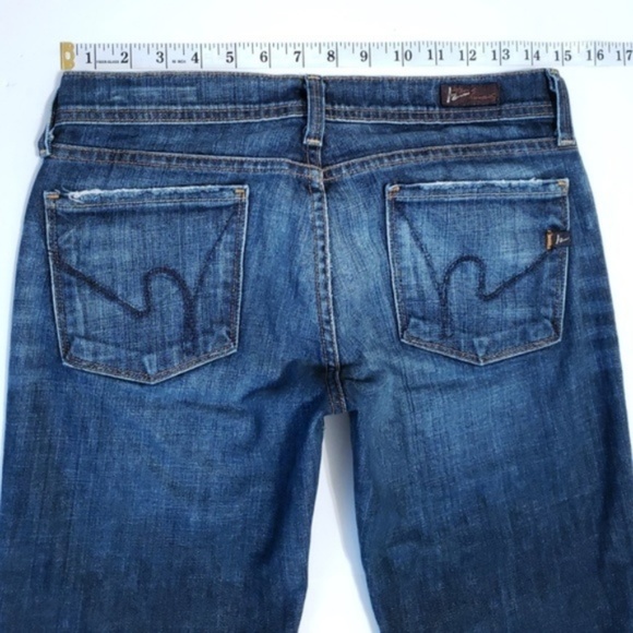 Citizens of Humanity INGRID FLARE Dark Jeans 28 - Picture 4 of 8